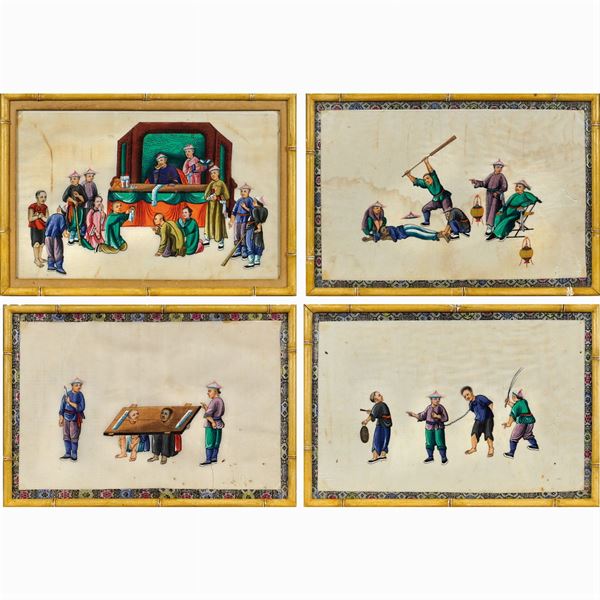 Artista Cinese  (XIX - XX Sec.)  - Asta FINE ART DA UNA PRESTIGIOSA DIMORA UMBRA  - Colasanti Casa d'Aste