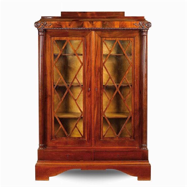 Mahogany showcase