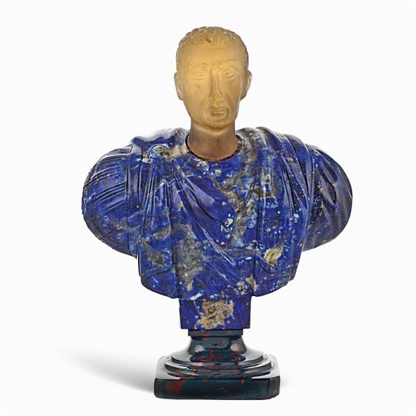 Roman emperor bust