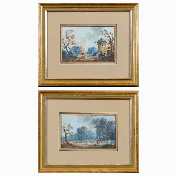 Monogrammista F.M.  (XVIII Sec.)  - Asta FINE ART DA UNA PRESTIGIOSA DIMORA UMBRA  - Colasanti Casa d'Aste