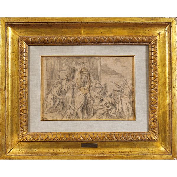 Franco Verroca : Paolo Caliari called il Veronese, follower  (Verona, 1528 - Venezia, 19th april 1588)  - Auction Fine Art from an umbrian property - Colasanti Casa d'Aste