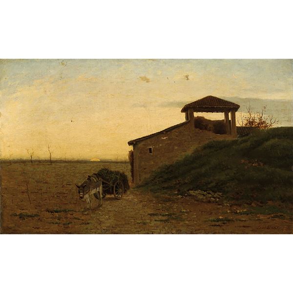 Luigi Bertelli : Luigi Bertelli  (Bologna 1833 - 1916)  - Auction OLD MASTER AND 19TH CENTURY PAINTINGS - I - Colasanti Casa d'Aste