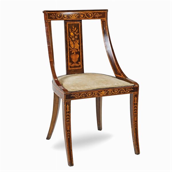 Rosewood faldina chair