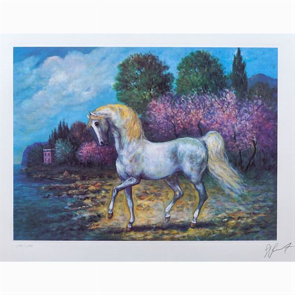 Giovan Francesco Gonzaga : Giovan Francesco Gonzaga  (Milano 1921 - 2007)  - Asta ASTA A TEMPO ON LINE - OPERE E GRAFICA DEL XX SECOLO  - Colasanti Casa d'Aste