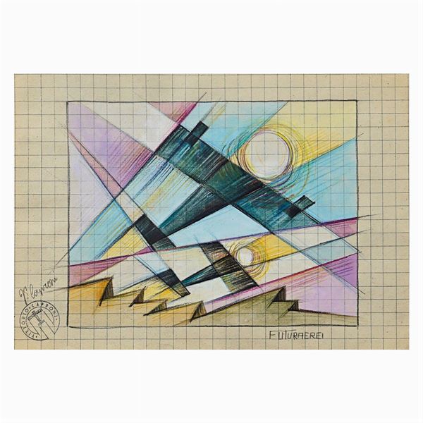 Roger Capron : Vittorio Caproni  (XX Sec.)  - Asta ARTE MODERNA E CONTEMPORANEA  - I - Colasanti Casa d'Aste