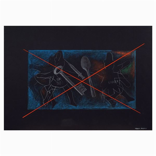 Franco Angeli : Franco Angeli  (Roma 1935 - 1988)  - Auction MODERN & CONTEMPORARY ART - I - Colasanti Casa d'Aste