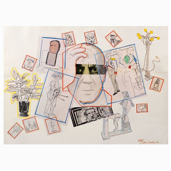 Larry Rivers : Larry Rivers  (Bronx 1923 - New York 2002)  - Auction MODERN & CONTEMPORARY ART - I - Colasanti Casa d'Aste
