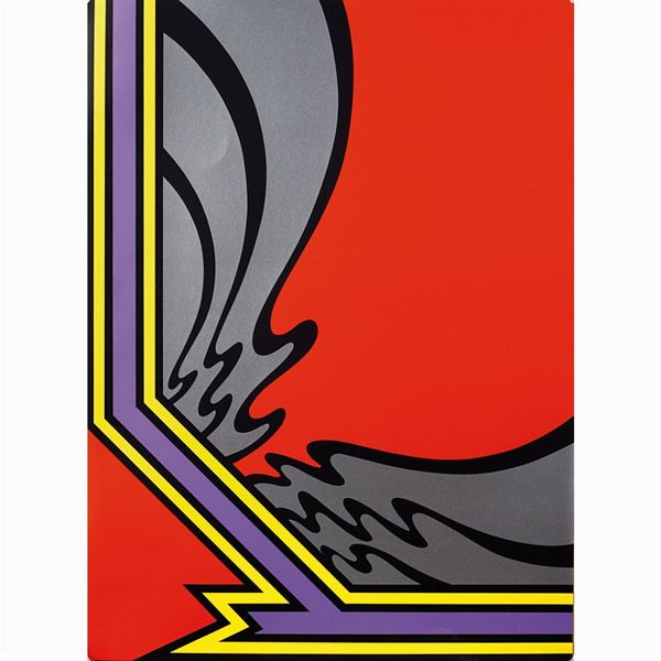 Nicholas Krushenick : Nicholas Krushenick  (New York 1929 - 1999)  - Asta ASTA A TEMPO ON LINE - OPERE E GRAFICA DEL XX SECOLO  - Colasanti Casa d'Aste
