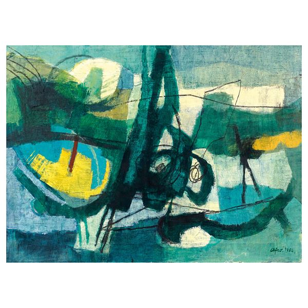 Afro Basaldella  (Udine 1912 - Zurigo 1976)  - Auction MODERN & CONTEMPORARY ART - I - Colasanti Casa d'Aste