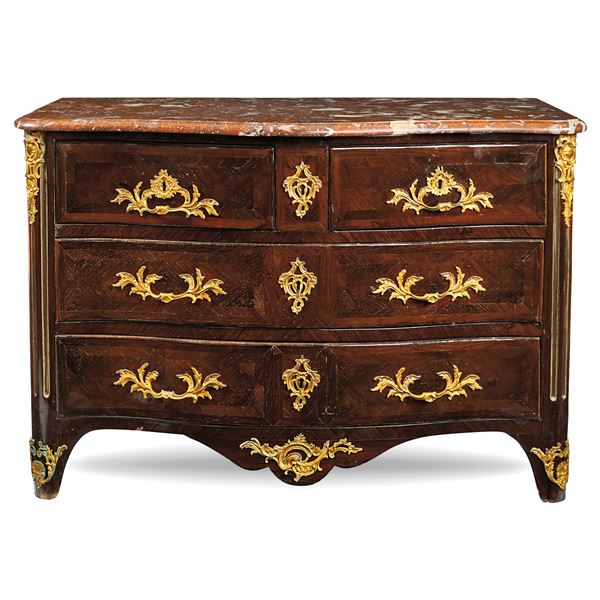 Louis XV commode  (France, 18th century)  - Auction OLD MASTER AND 19TH CENTURY PAINTINGS - I - Colasanti Casa d'Aste