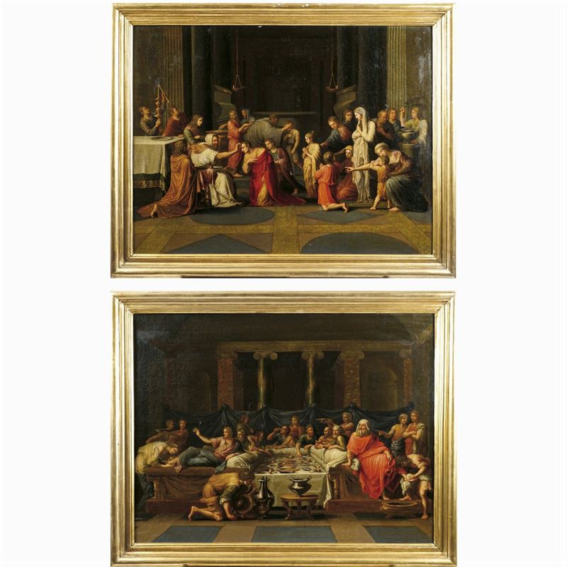 Giuseppe Succi - Nicolas Poussin, Copia da