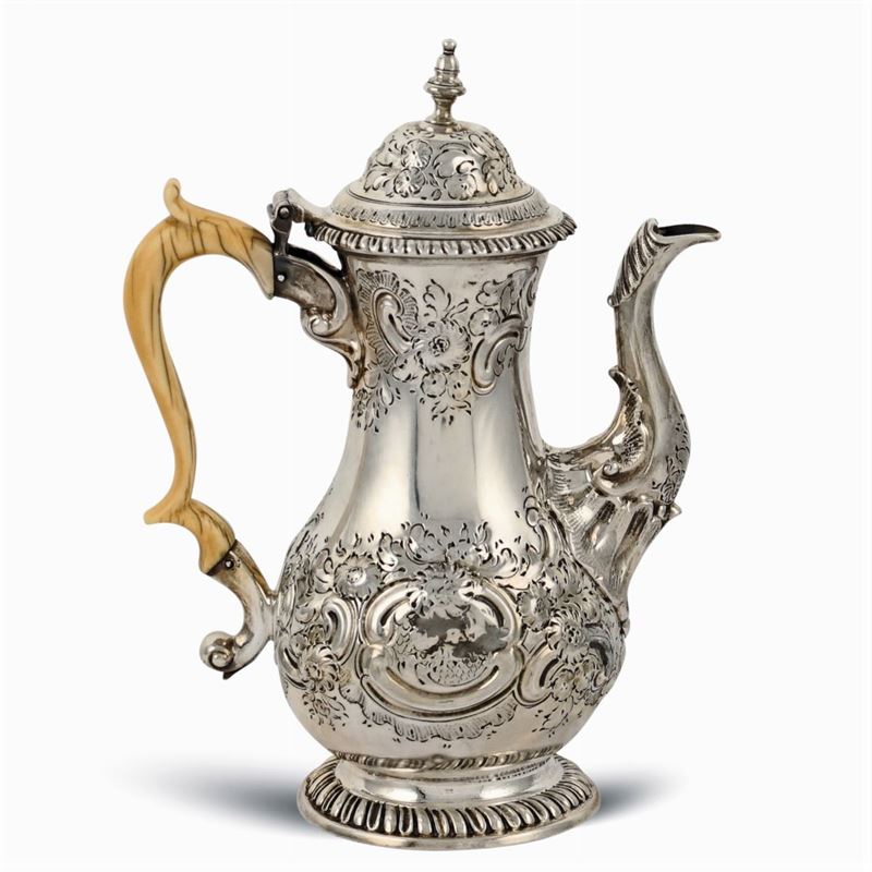 Caffettiera Egoiste in Argento