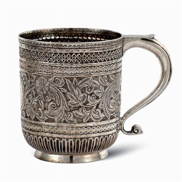 Silver mug