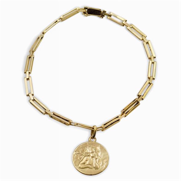 18 kt gold bracelet  (age 50/60)  - Auction FINE SILVER & THE ART OF THE TABLE - III - Colasanti Casa d'Aste