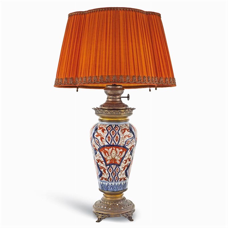 Lampada in Porcellana Imari