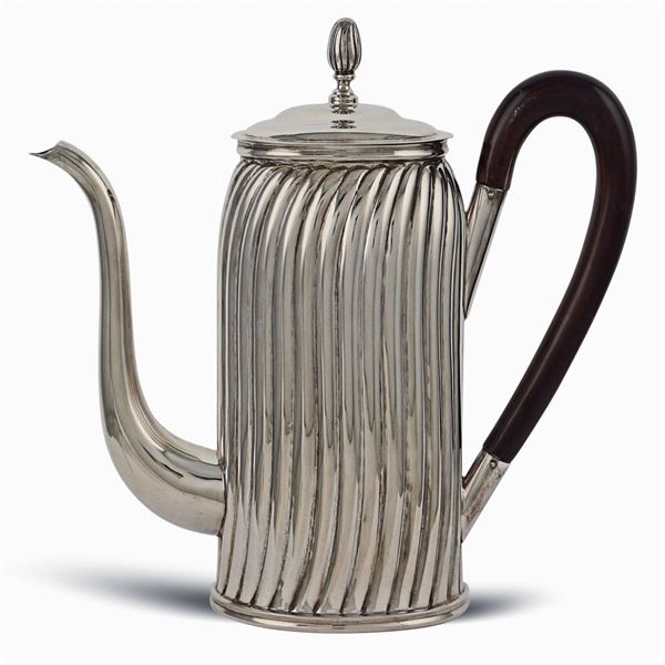 Silver coffee pot