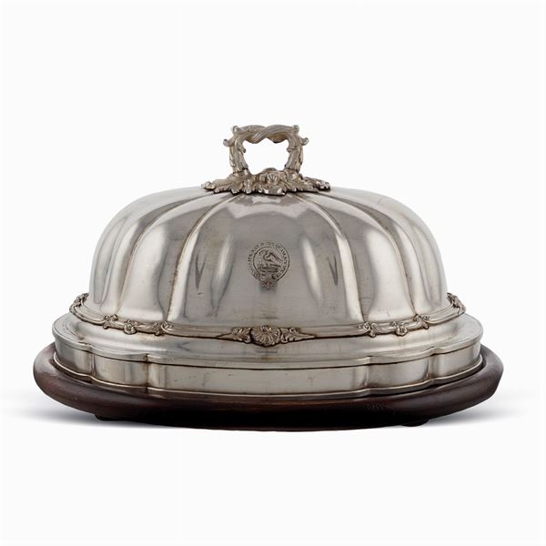 Sheffield Plated cloche