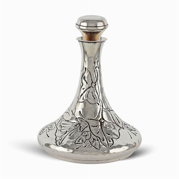 Silver decanter