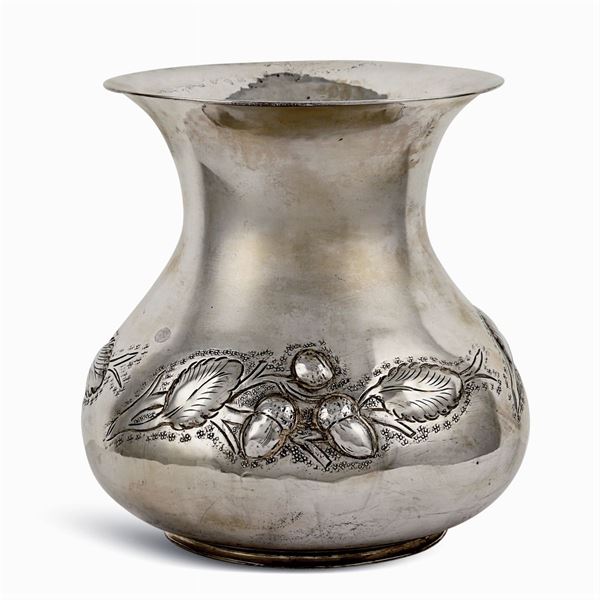Silver vase