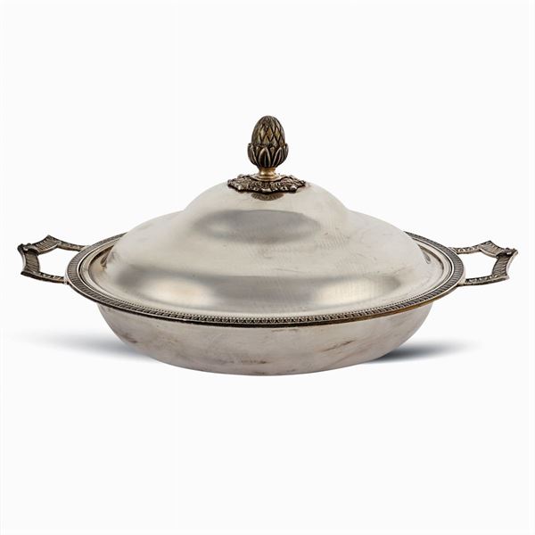 Silver entrèe dish
