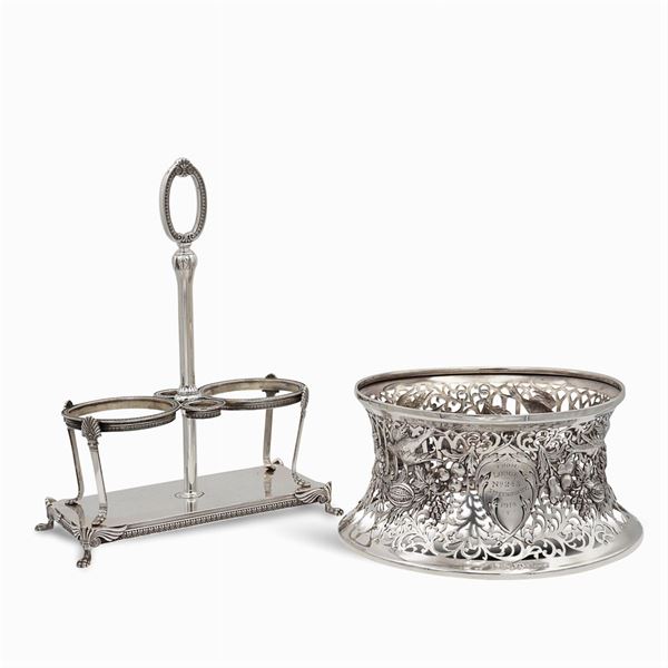 Group of silver objects (2)
