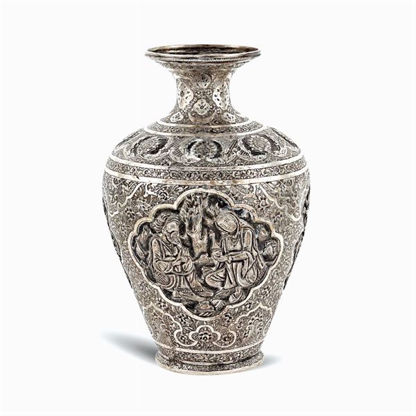 Silver vase