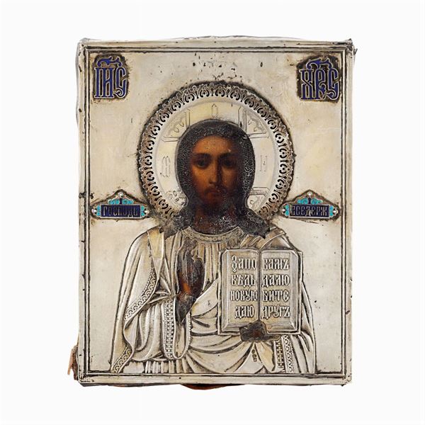 Icon depicting Christ Pantocrator