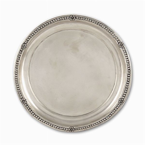 Silver salver