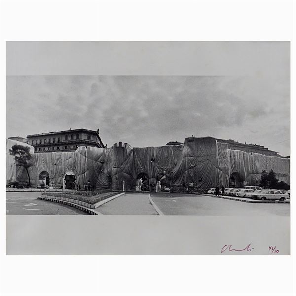 Christo : Christo  (Gabrovo 1935)  - Asta ARTE MODERNA E CONTEMPORANEA  - I - Colasanti Casa d'Aste