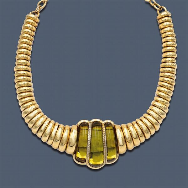 Yves Saint Laurent, collana bijou vintage