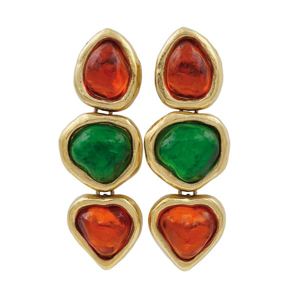 Yves Saint Laurent, bijou vintage earrings