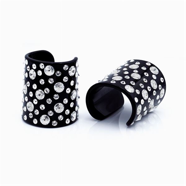 Coppia di bracciali bijou vintage
