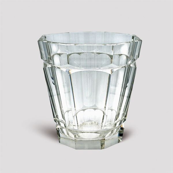 Vaso in cristallo Val Saint Lambert