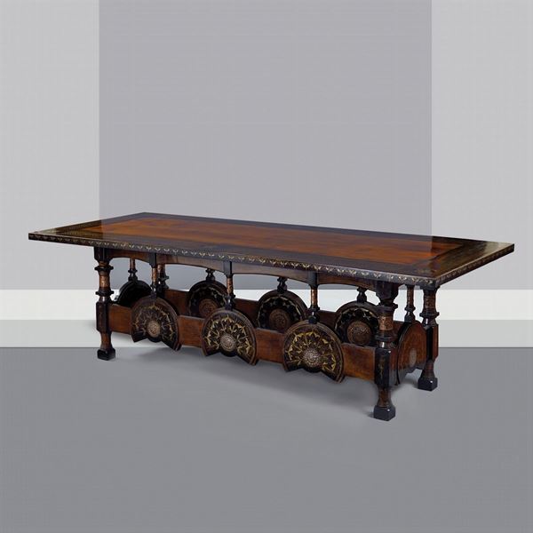 Carlo Bugatti : Carlo Bugatti (1855-1940), attribuited   (Italy, 1900 ca)  - Auction DESIGN & 20TH CENTURY DECORATIVE ARTS - II - II - Colasanti Casa d'Aste