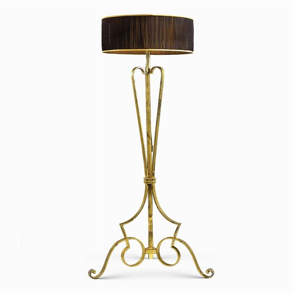 Cast iron floor lamp  (20th century)  - Auction PAINTINGS | FURNITURE | WORKS OF ART - Colasanti Casa d'Aste