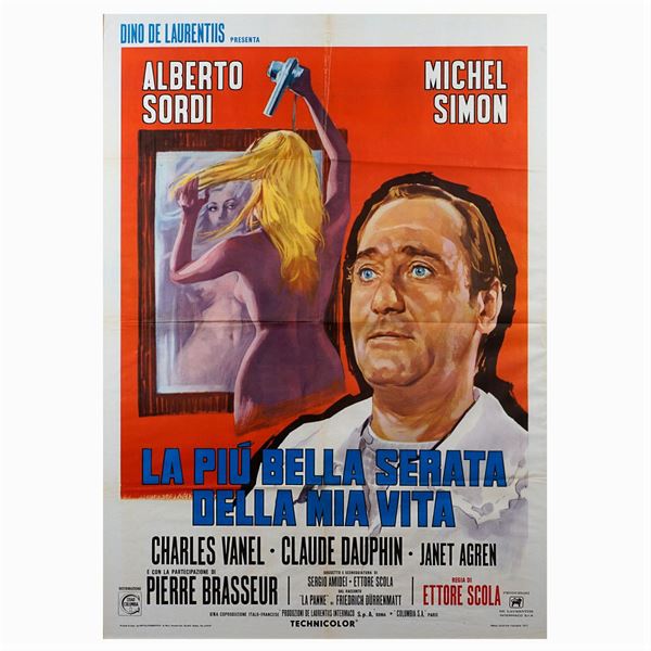 Affiche cinematografica  (1972)  - Asta ARTE MODERNA E CONTEMPORANEA  - I - Colasanti Casa d'Aste