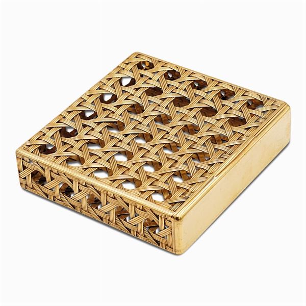Bulgari, 18 kt gold box