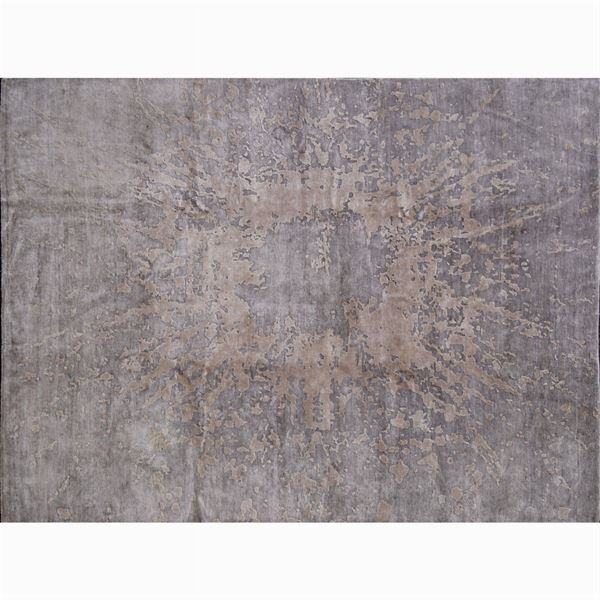 Decorative carpet  (Nepal, 20th century)  - Auction DESIGN & 20TH CENTURY DECORATIVE ARTS - II - II - Colasanti Casa d'Aste