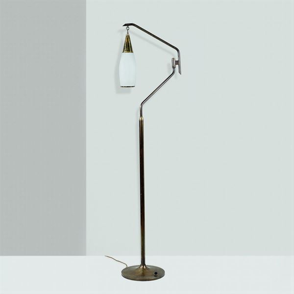 Stilnovo, attributed, one light floor lamp  (Italy, 60's)  - Auction DESIGN & 20TH CENTURY DECORATIVE ARTS - II - II - Colasanti Casa d'Aste
