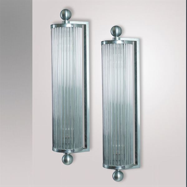 Two wall lamps