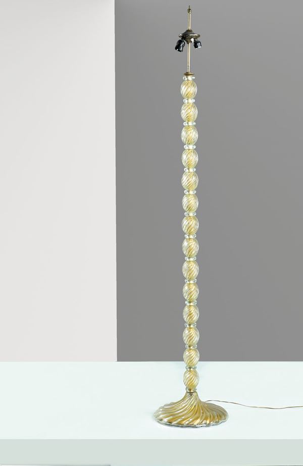 Barovier & Toso  (Italy, 40 - 50's)  - Auction DESIGN & 20TH CENTURY DECORATIVE ARTS - II - II - Colasanti Casa d'Aste