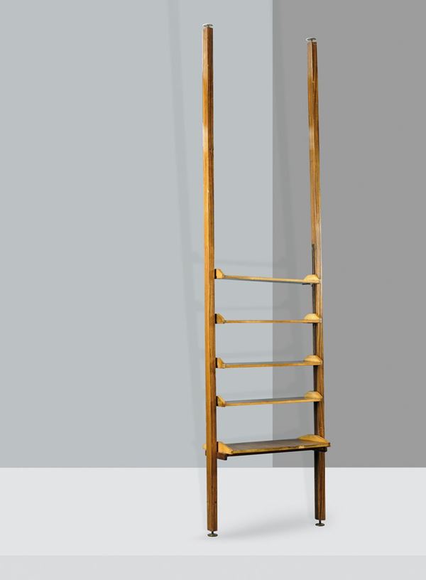 Bossi e Paccagnini, five shelves bookcase