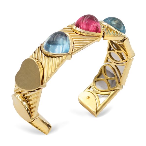 18kt gold bangle bracelet