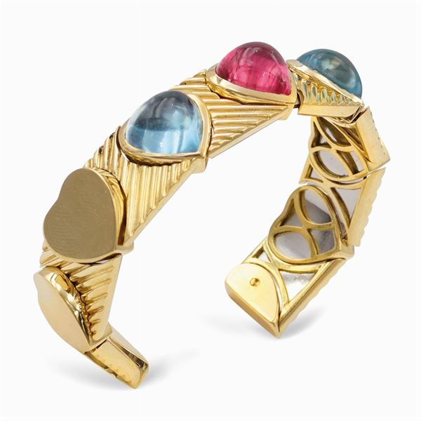 18kt gold bangle bracelet