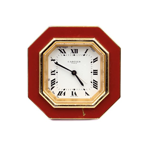 Cartier, table alarm clock