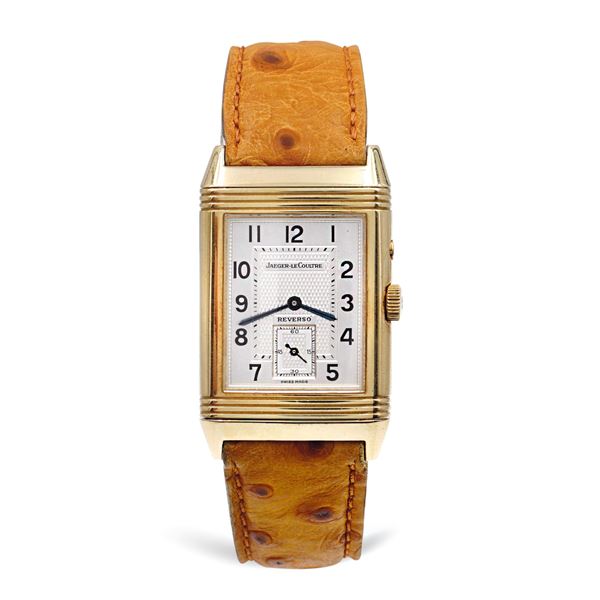 Jager Le Coultre Reverso Duoface Night Day, wristwatch,