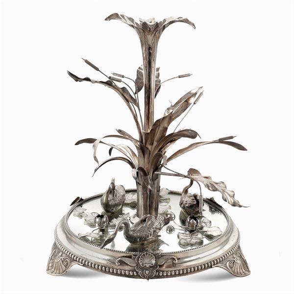 Silver centerpiece