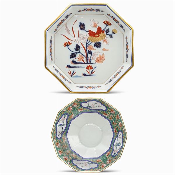 Vista Alegre, two serving plates