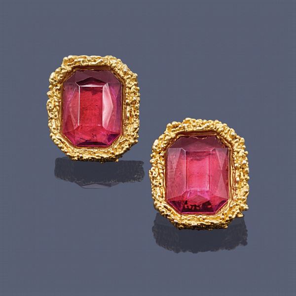 Chanel, vintage bijou earrings