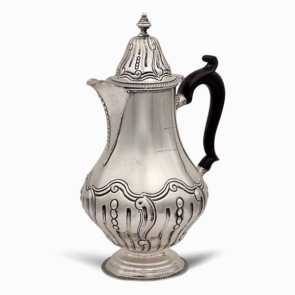 Silver coffee pot